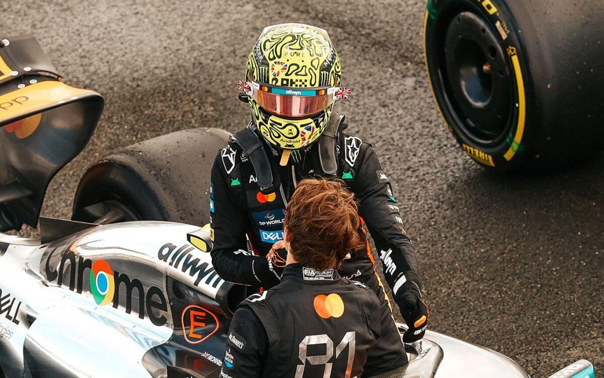 Lando Norris a Oscar Piastri