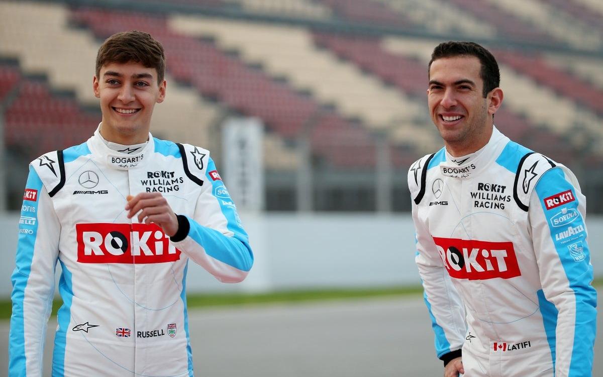 George Russell a Nicholas Latifi