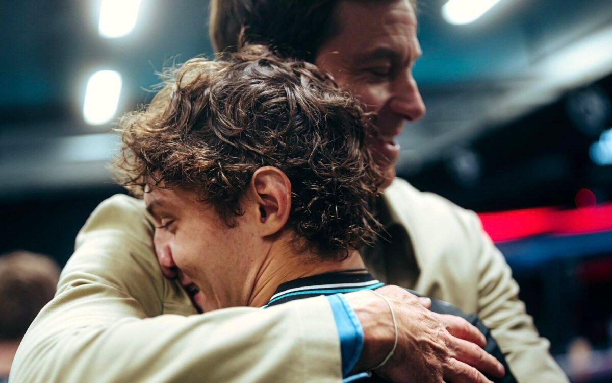 Toto Wolff a Kimi Antonelli