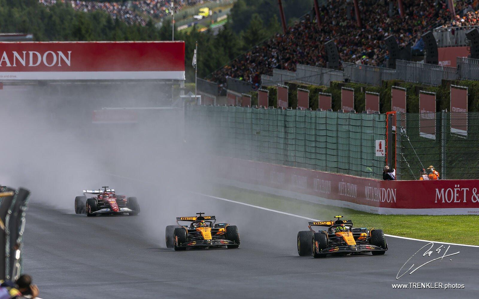 Lando Norris a Oscar Piastri