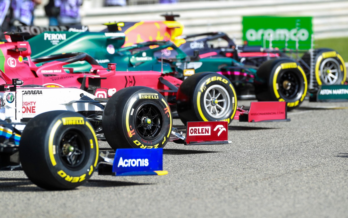 Monoposty F1 2021, parc fermé, Mercedes