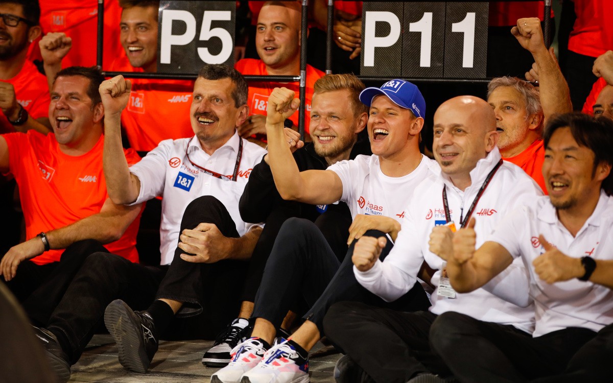 Günther Steiner, Kevin Magnussen, Mick Schumacher