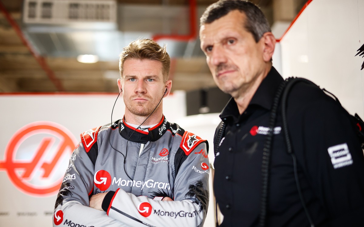 Nico Hülkenberg a Günther Steiner