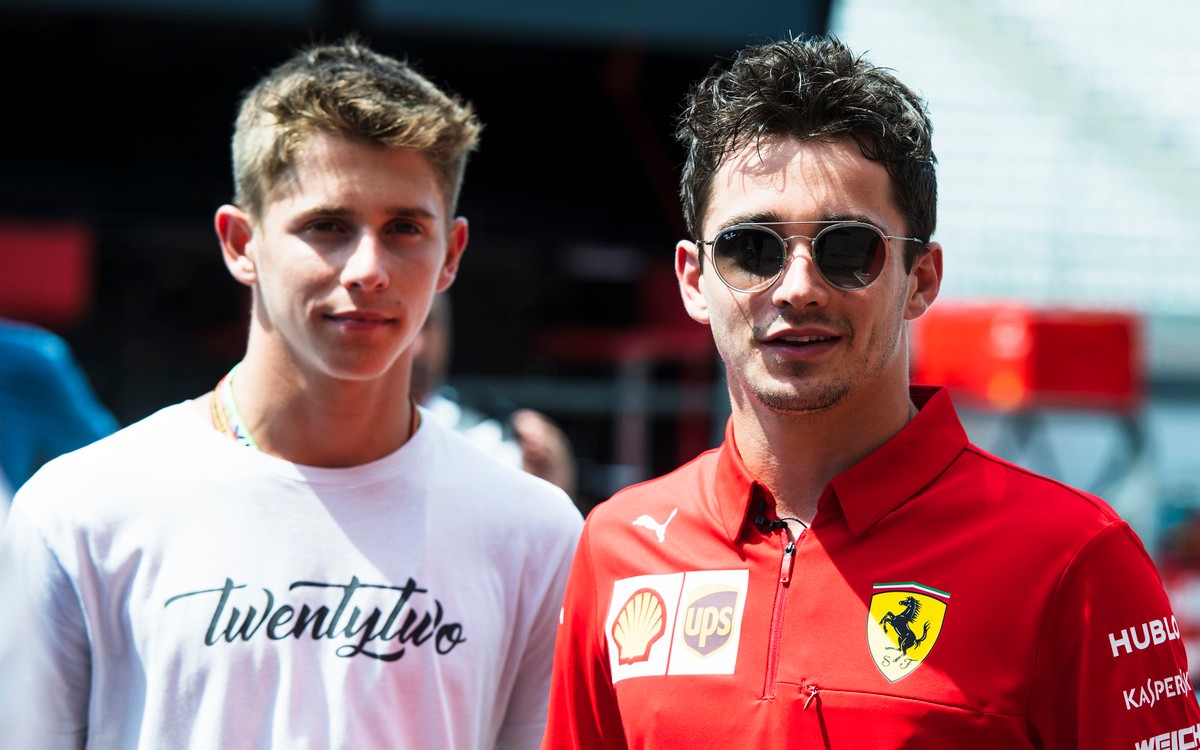 Charles Leclerc a Arthur Leclerc