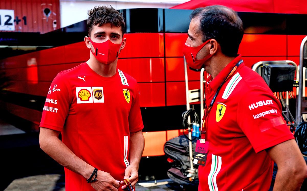 Charles Leclerc a Marc Gené