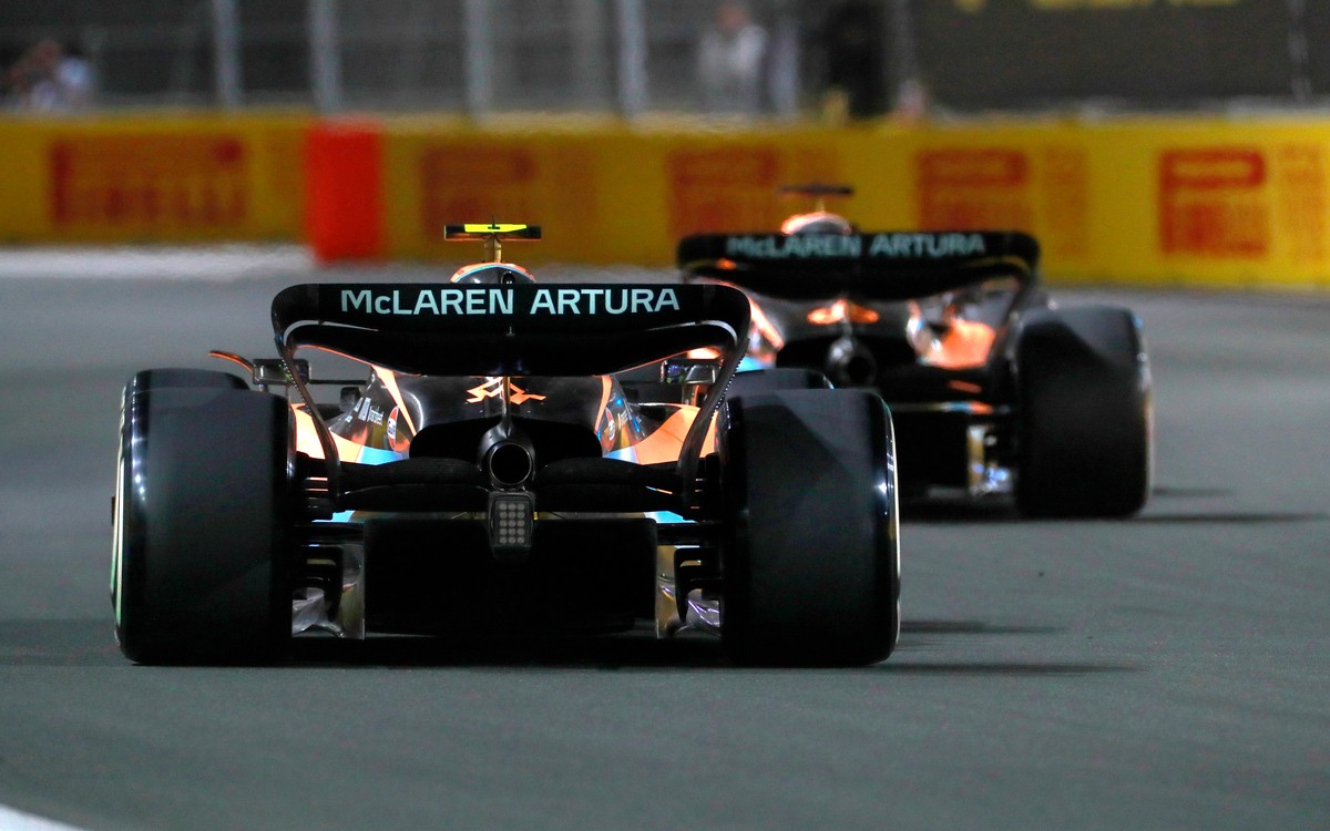 Lando Norris, McLareny zozadu