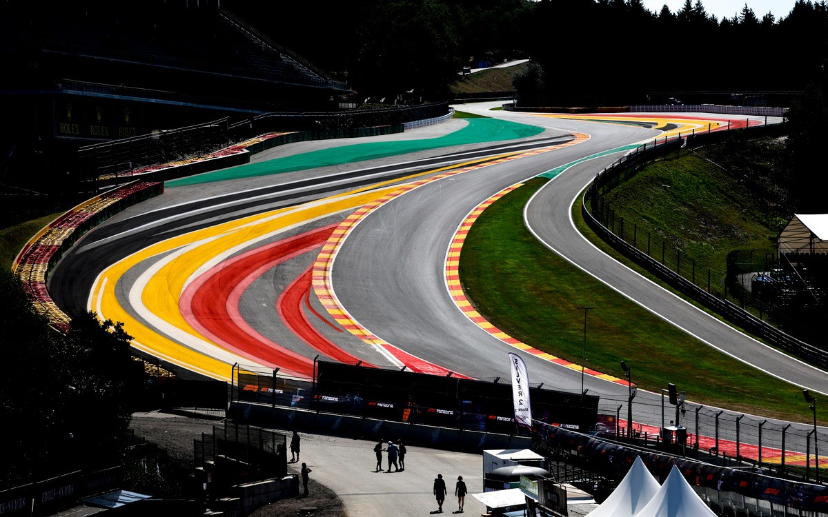 Spa-Francorchamps, Belgicko, ilustračné