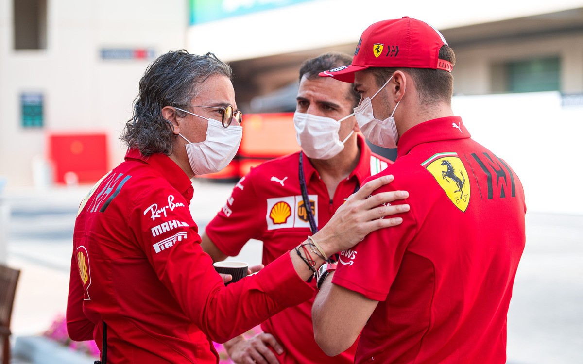 Charles Leclerc, Marc Gené a Laurent Mekies