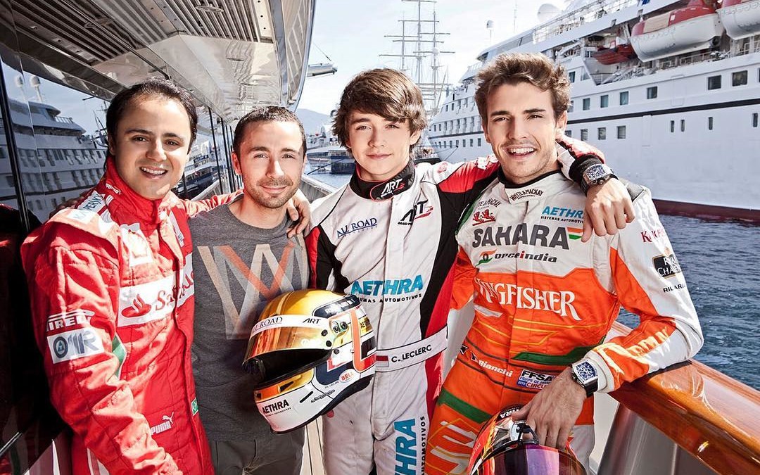 Felipe Massa, Nicolas Todt, Charles Leclerc, Jules Bianchi