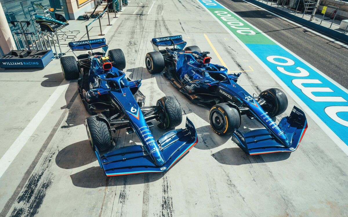 Nicholas Latifi, Alex Albon, monoposty Williamsu