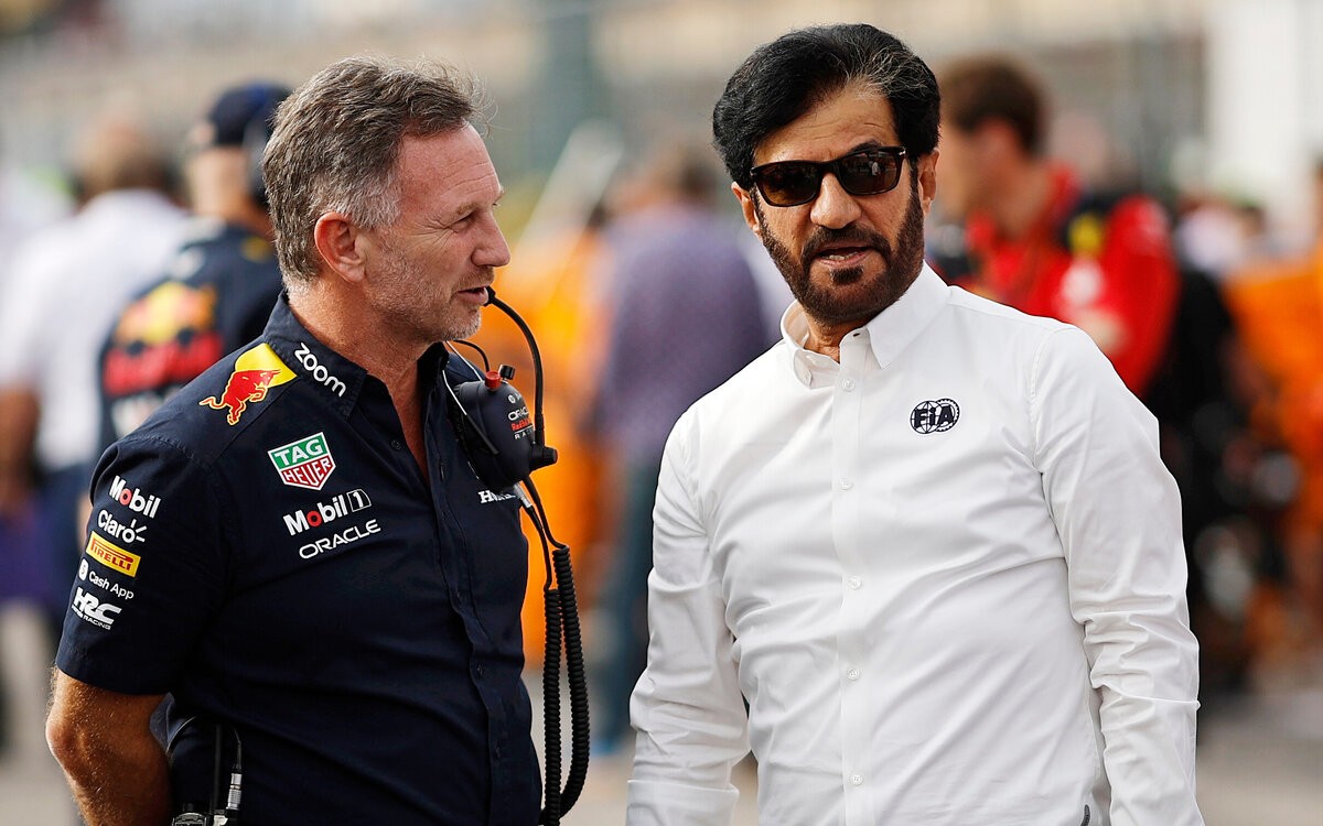 Christian Horner a Mohamed bin Sulajem