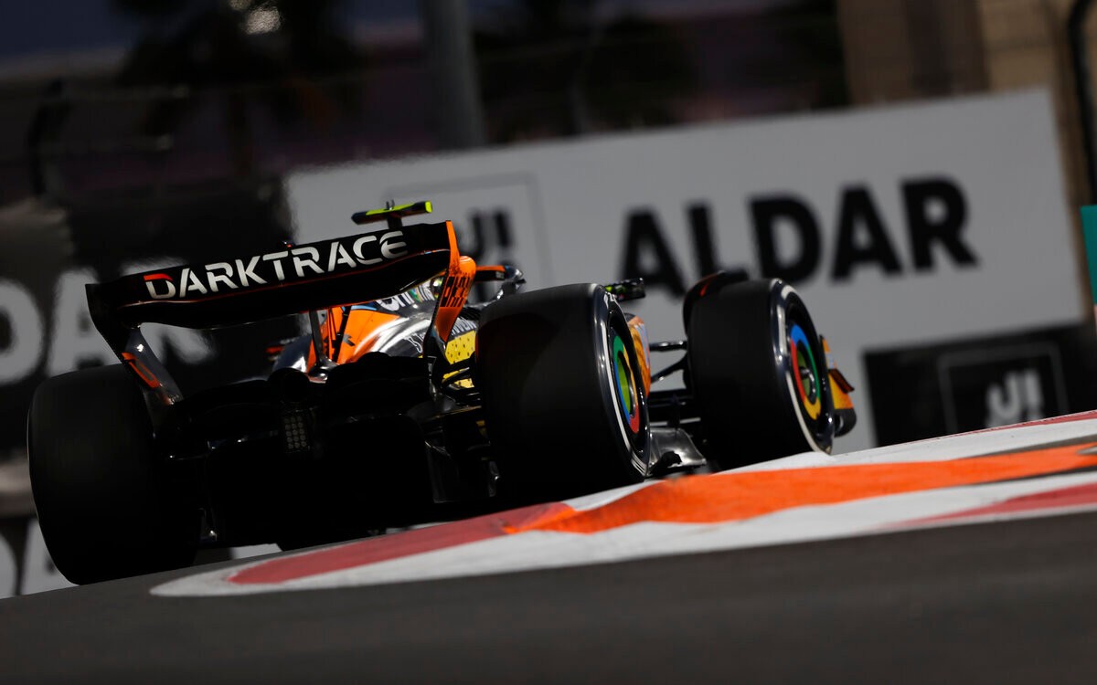Lando Norris, McLaren zozadu