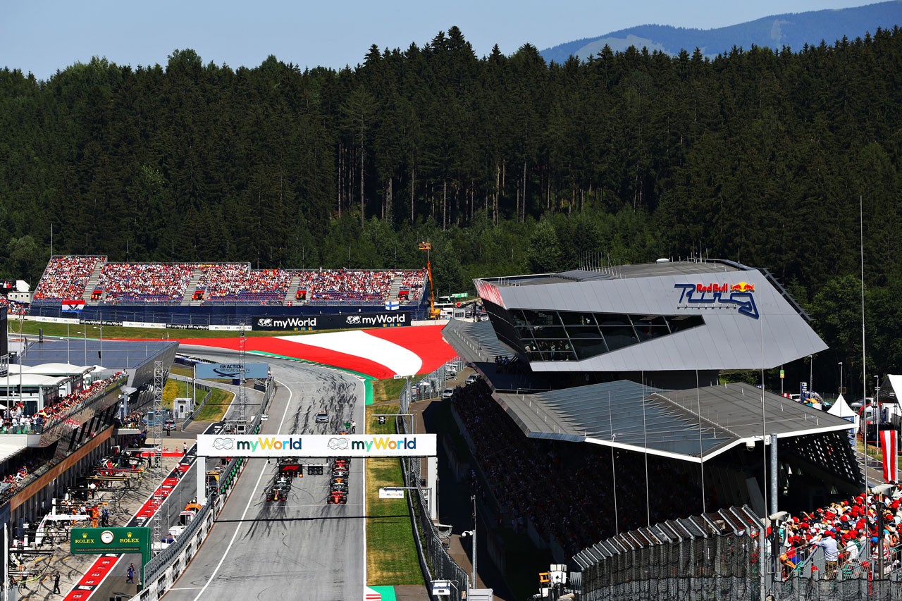 štart VC Rakúska, Red Bull Ring