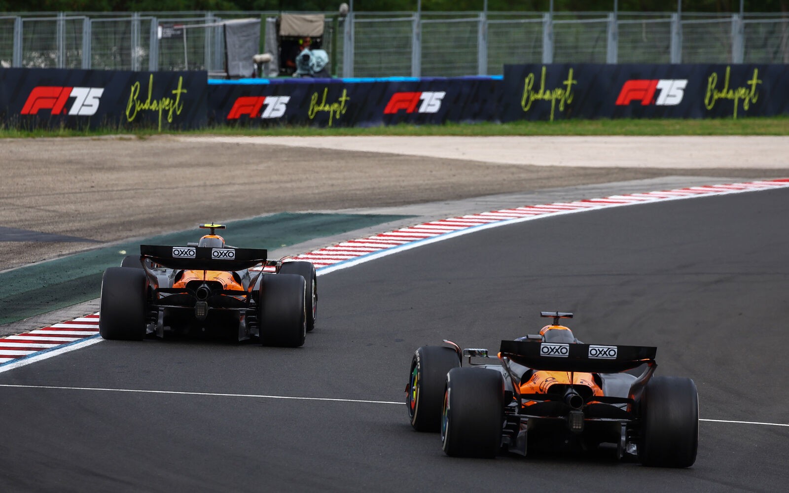 Lando Norris a Oscar Piastri