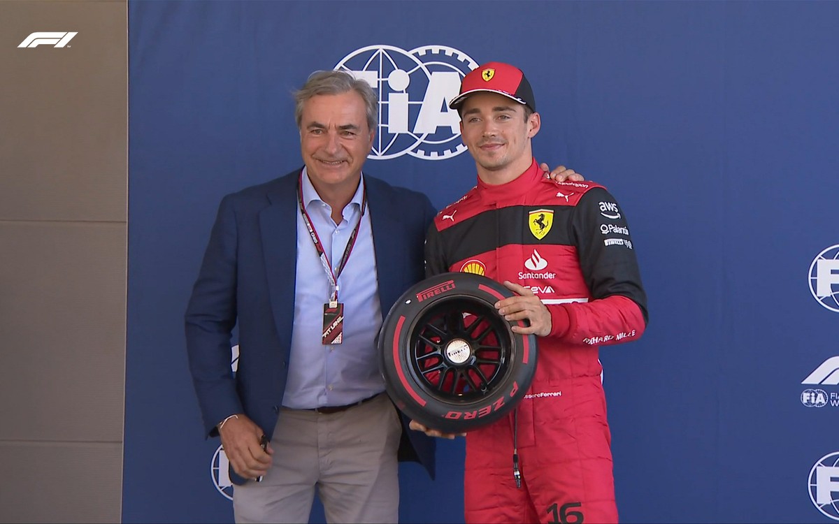 Carlos Sainz st. a Charles Leclerc