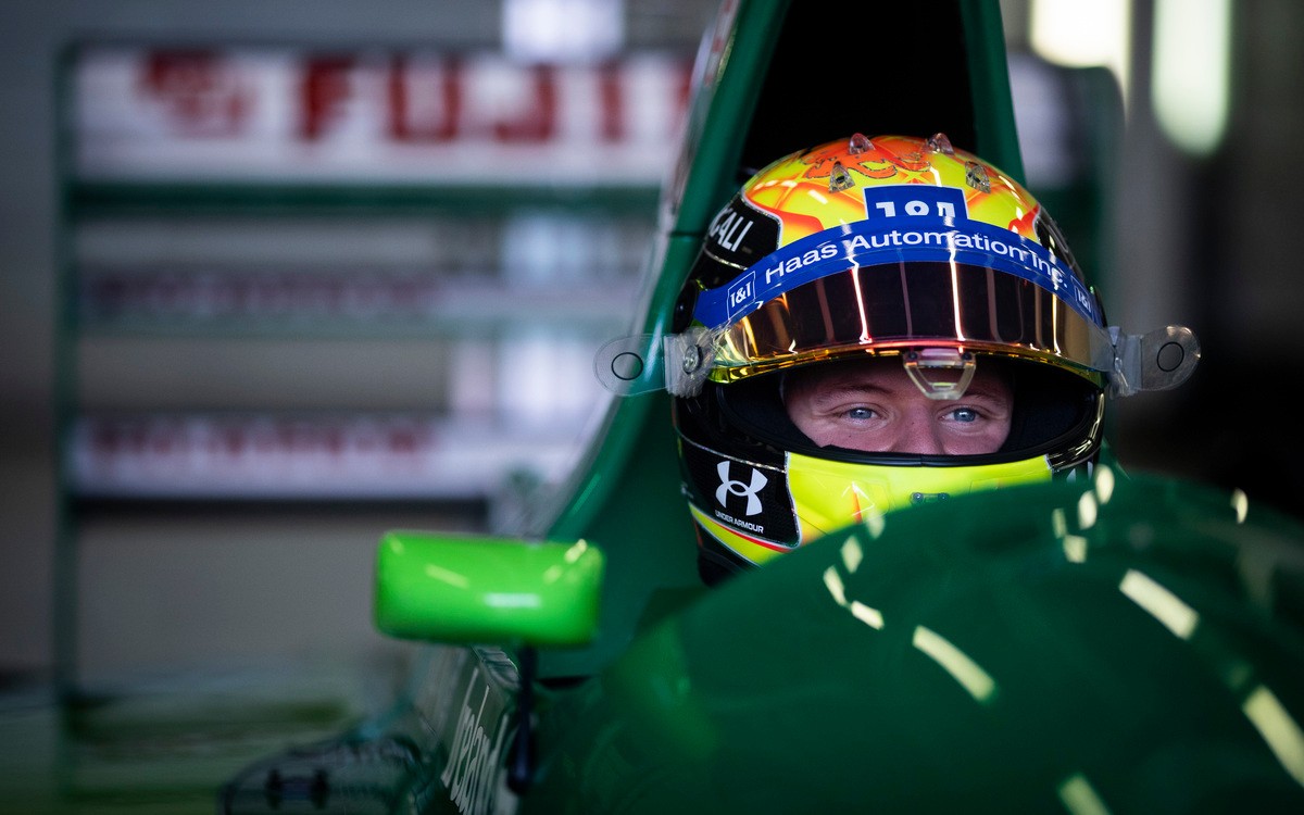 Mick Schumacher a Jordan 191