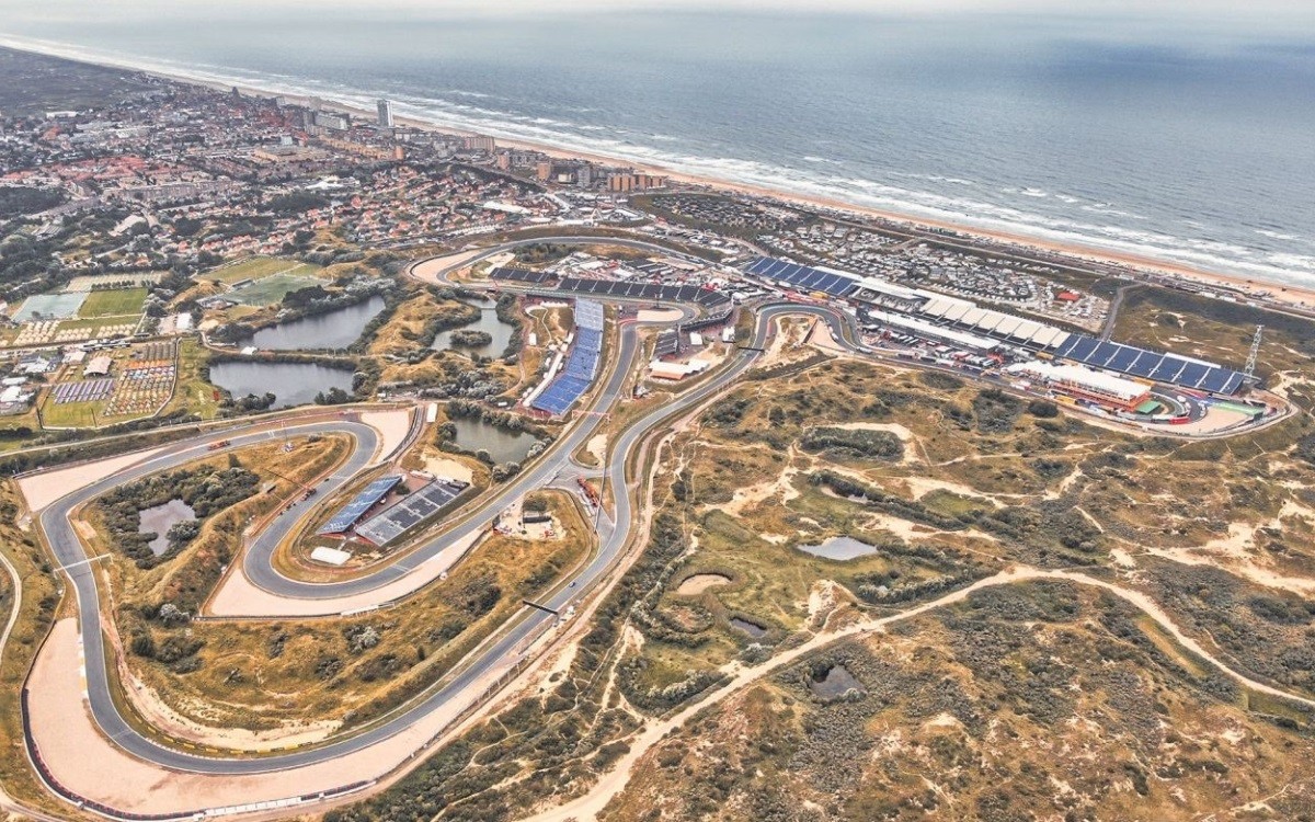 Zandvoort, ilustračné, letecké