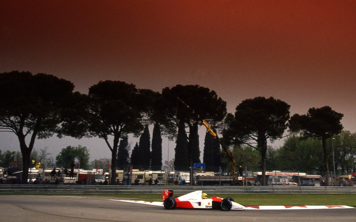 Ayrton Senna, GP San Marína 1991, McLaren-Honda MP4/6
