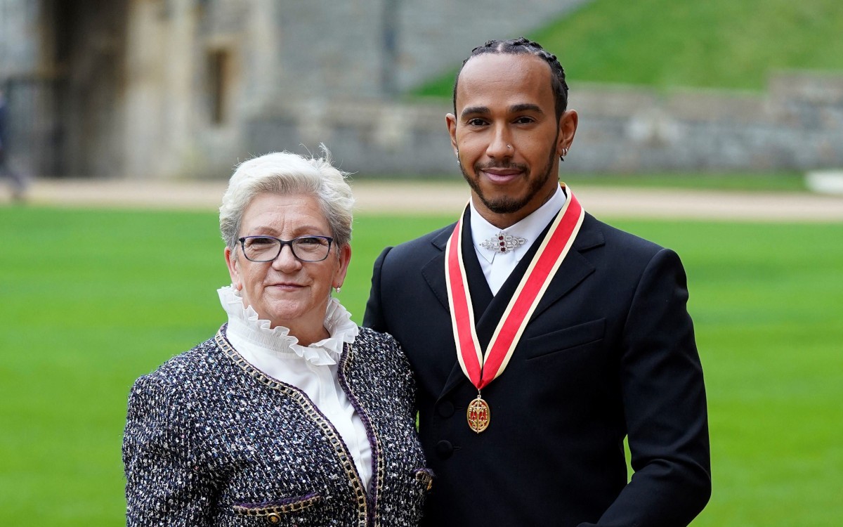 Lewis Hamilton a Carmen Larbalestierová