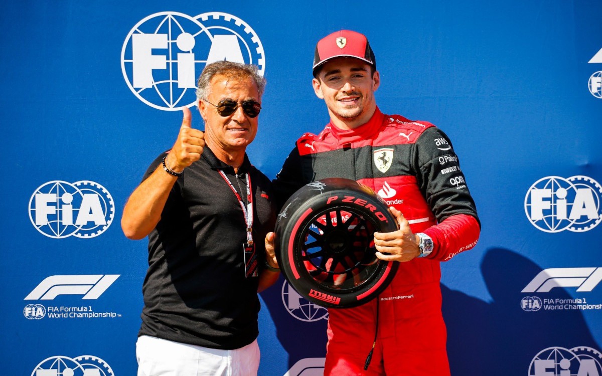 Jean Alesi a Charles Leclerc