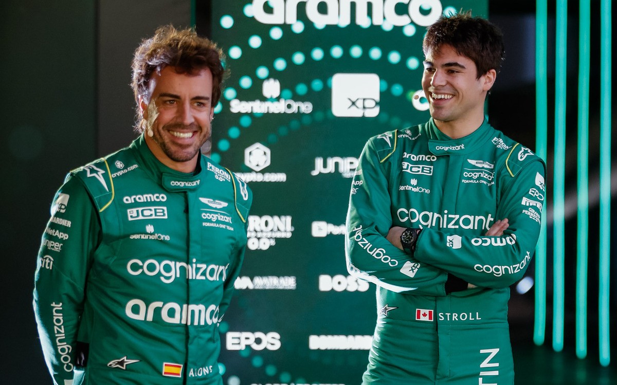 Fernando Alonso a Lance Stroll