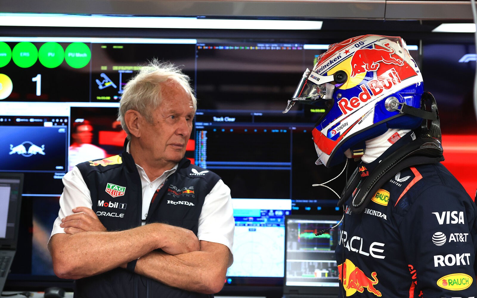 Helmut Marko a Max Verstappen