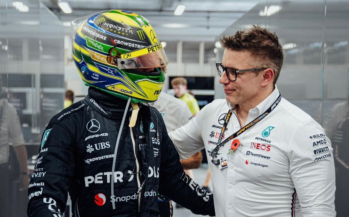 Lewis Hamilton a Peter Bonnington