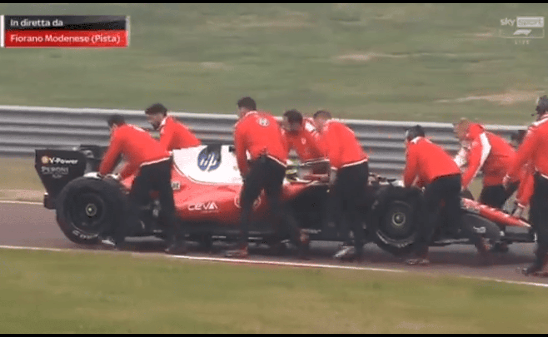 Lewis Hamilton vo Fiorane