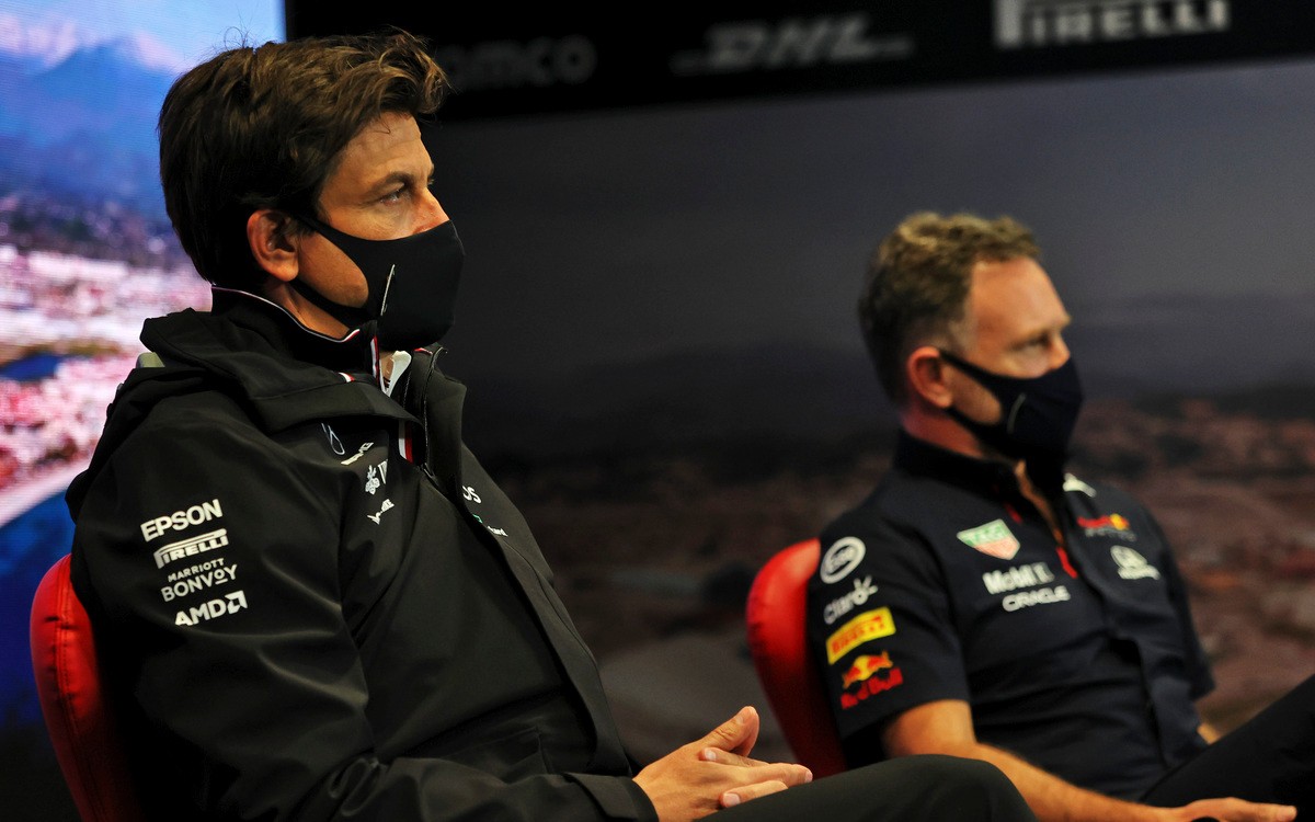 Toto Wolff a Christian Horner