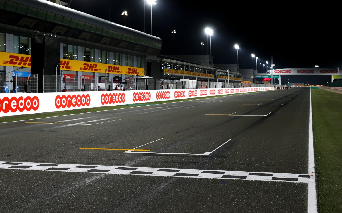Štartový rošt, Losail, Katar