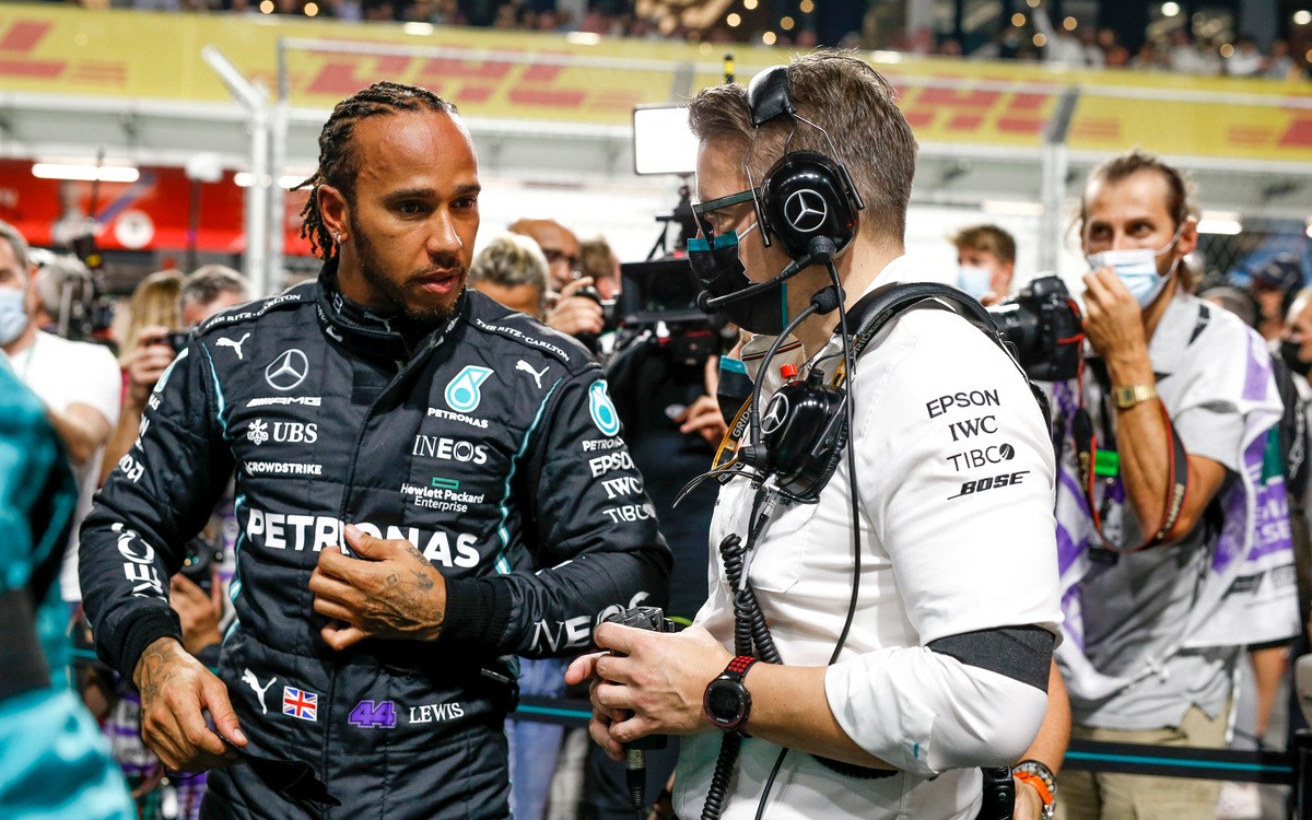 Lewis Hamilton a Peter Bonnington