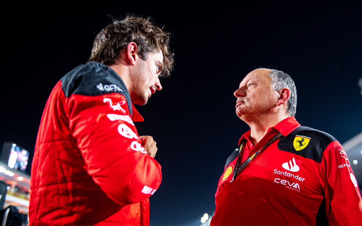 Charles Leclerc a Frédéric Vasseur