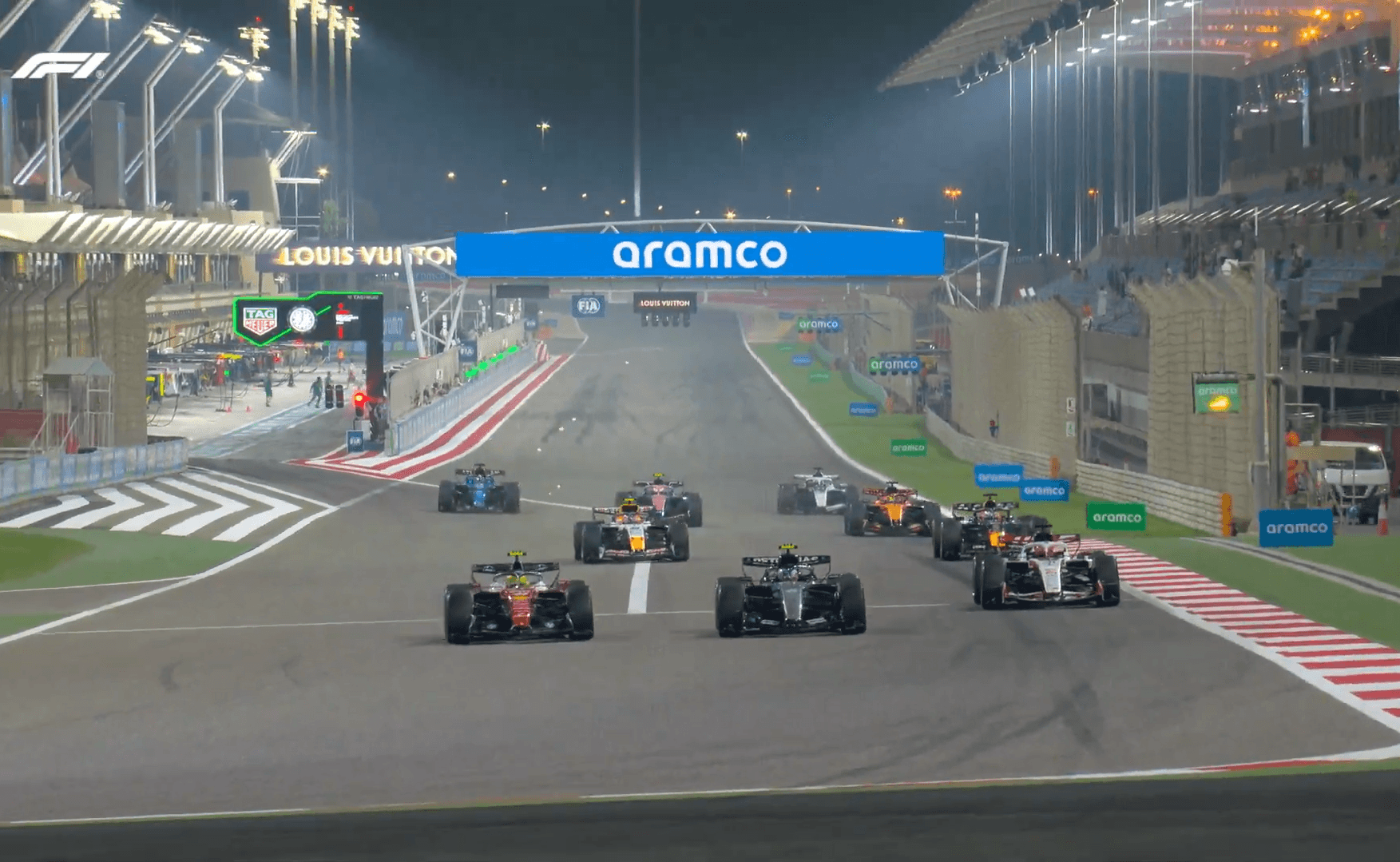 Nácvik štartu na testoch v Bahrajne