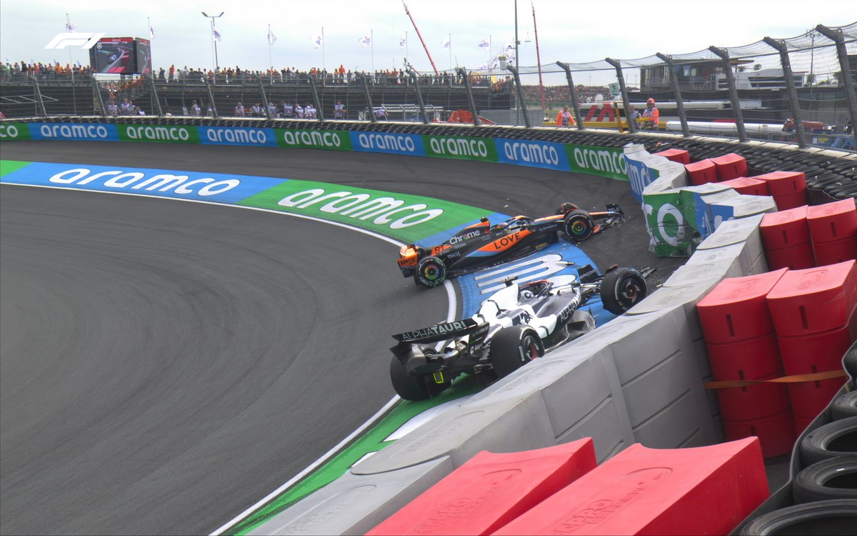 Oscar Piastri a Daniel Ricciardo