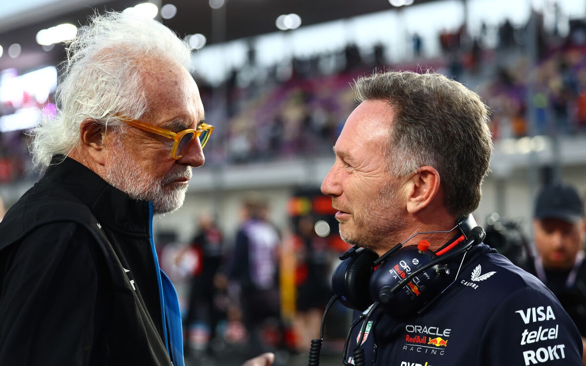 Flavio Briatore a Christian Horner