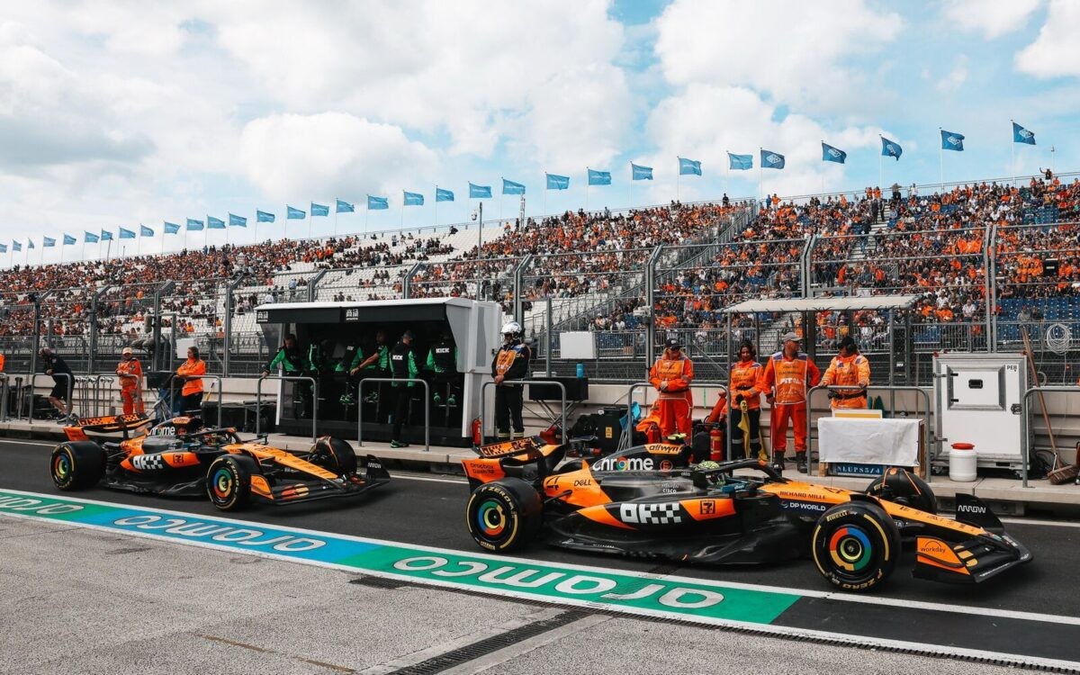 Lando Norris a Oscar Piastri
