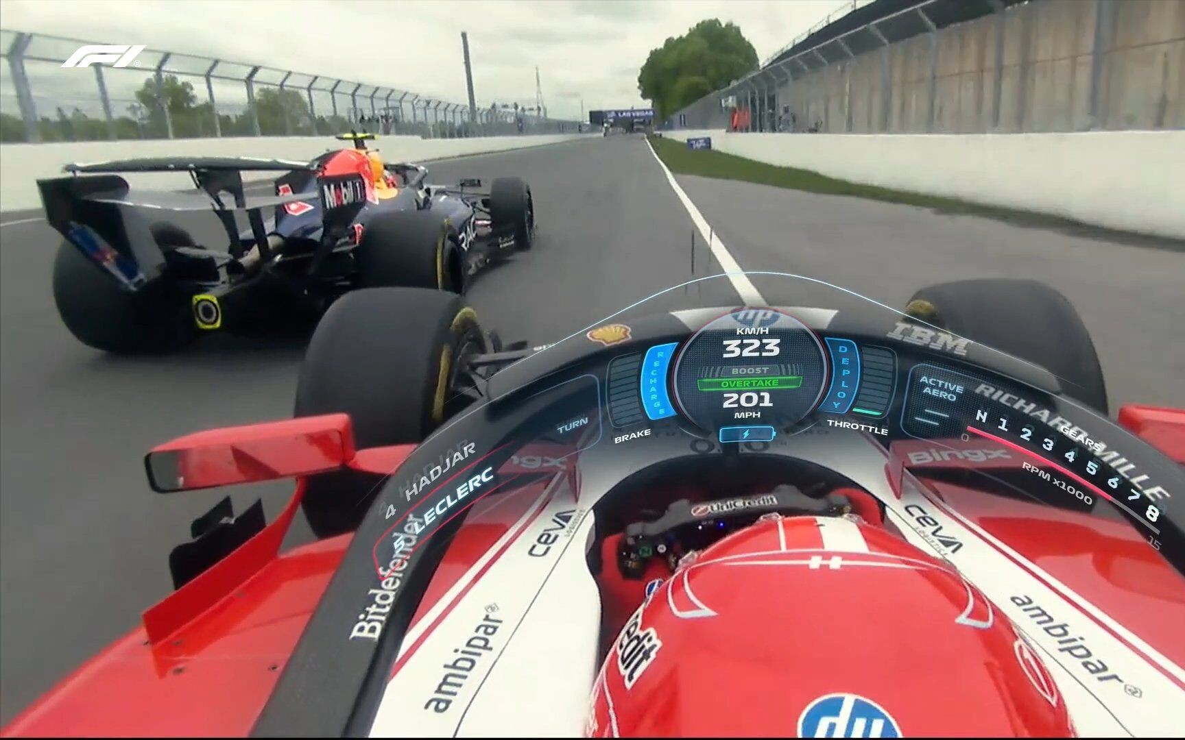 Charles Leclerc a Isack Hadjar