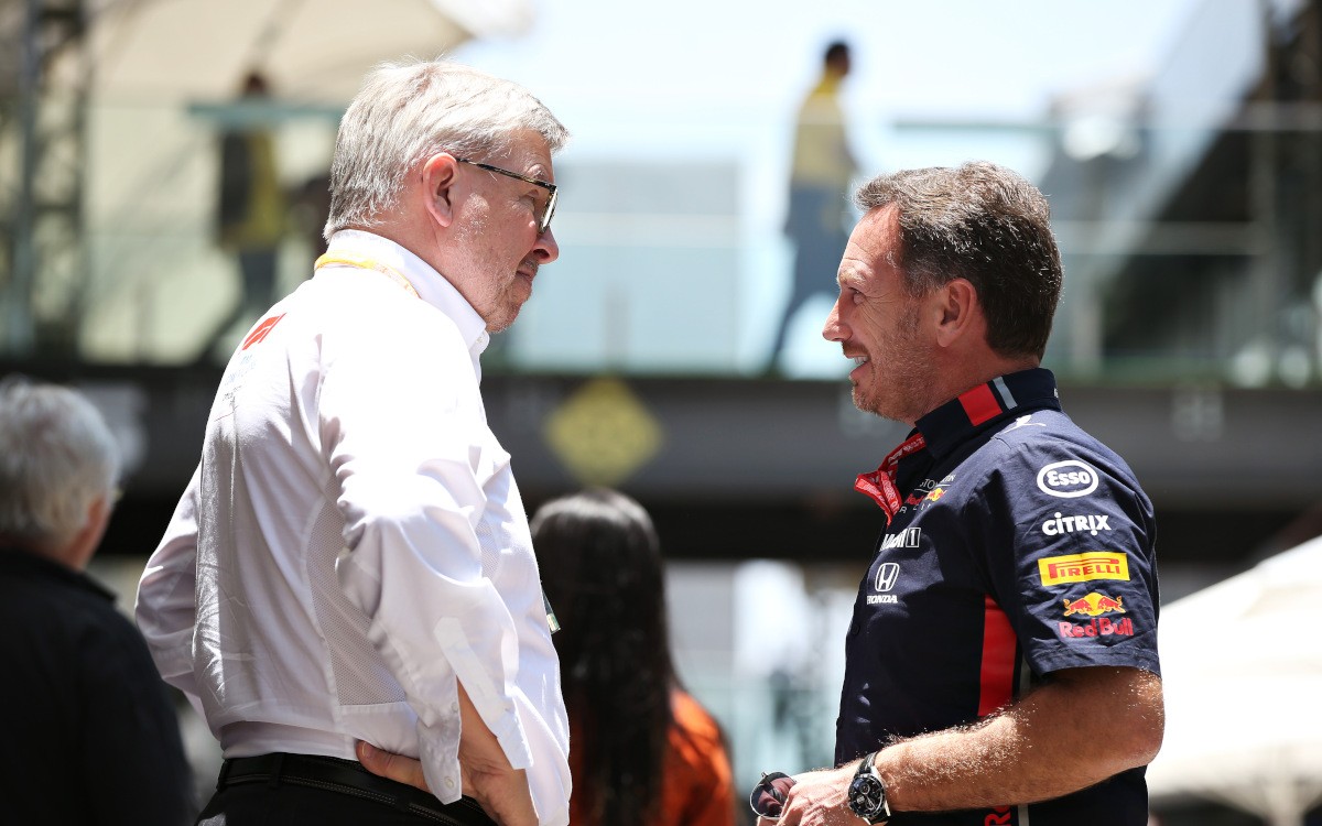 Ross Brawn a Christian Horner