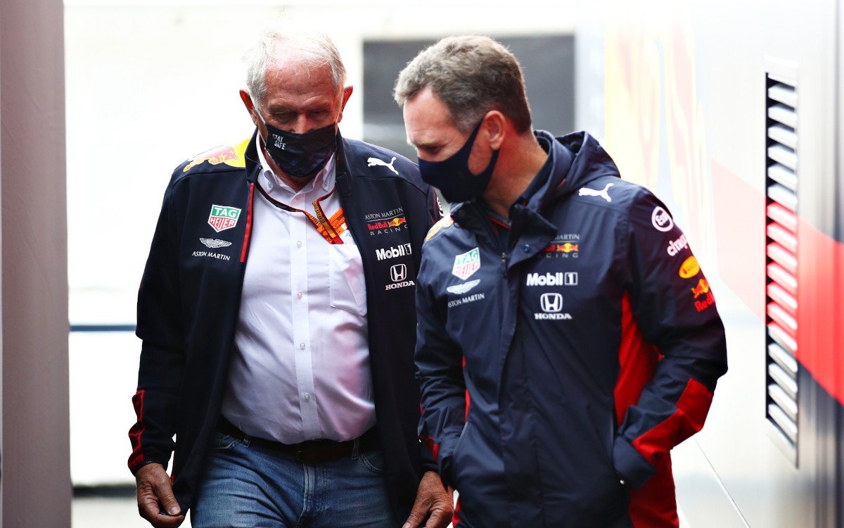 Helmut Marko a Christian Horner