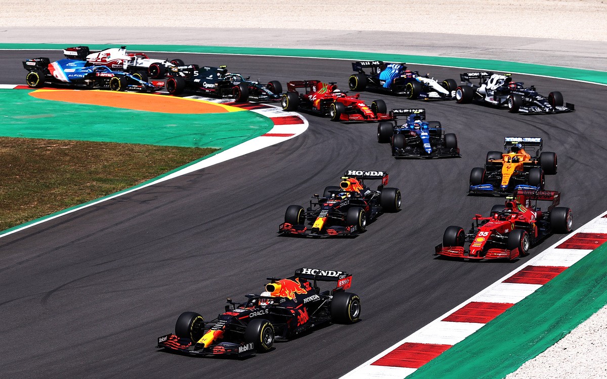 Max Verstappen po štarte VC Portugalska 2021