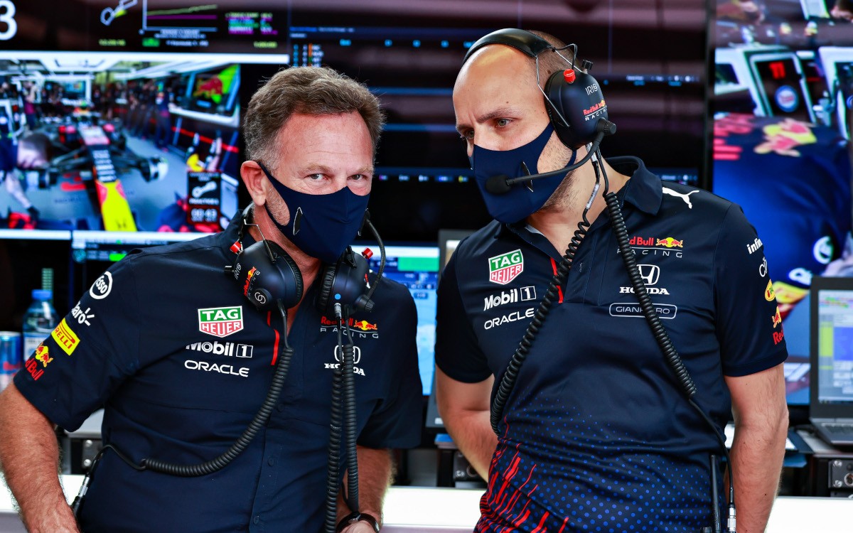 Christian Horner a Gianpiero Lambiase