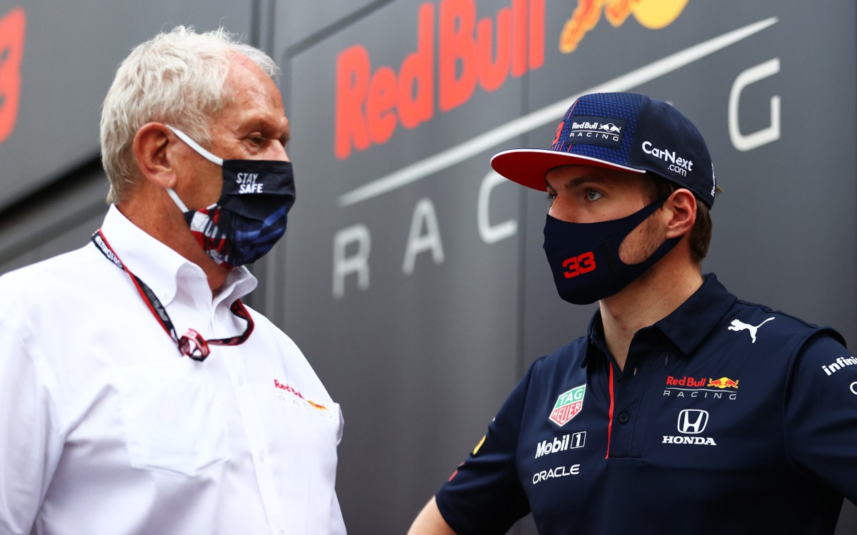 Helmut Marko a Max Verstappen