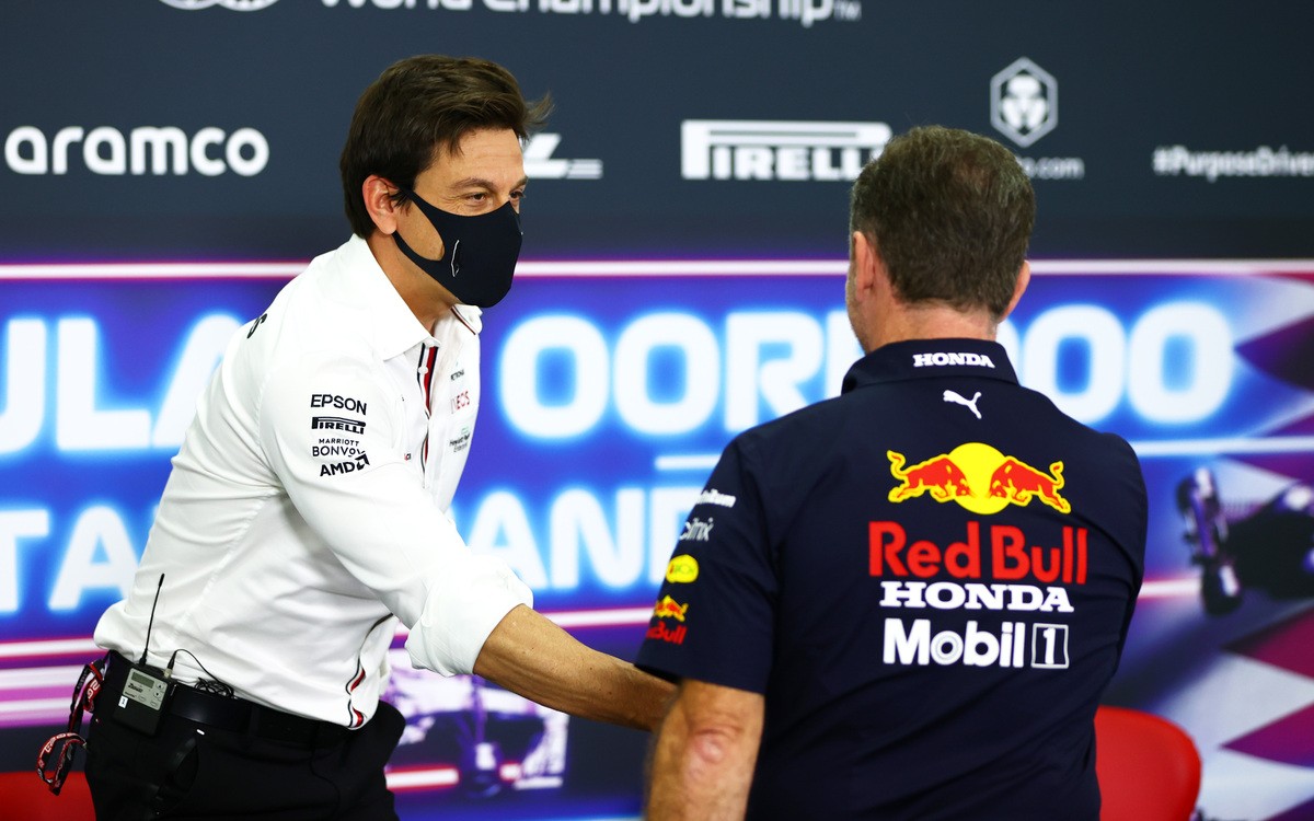 Toto Wolff a Christian Horner