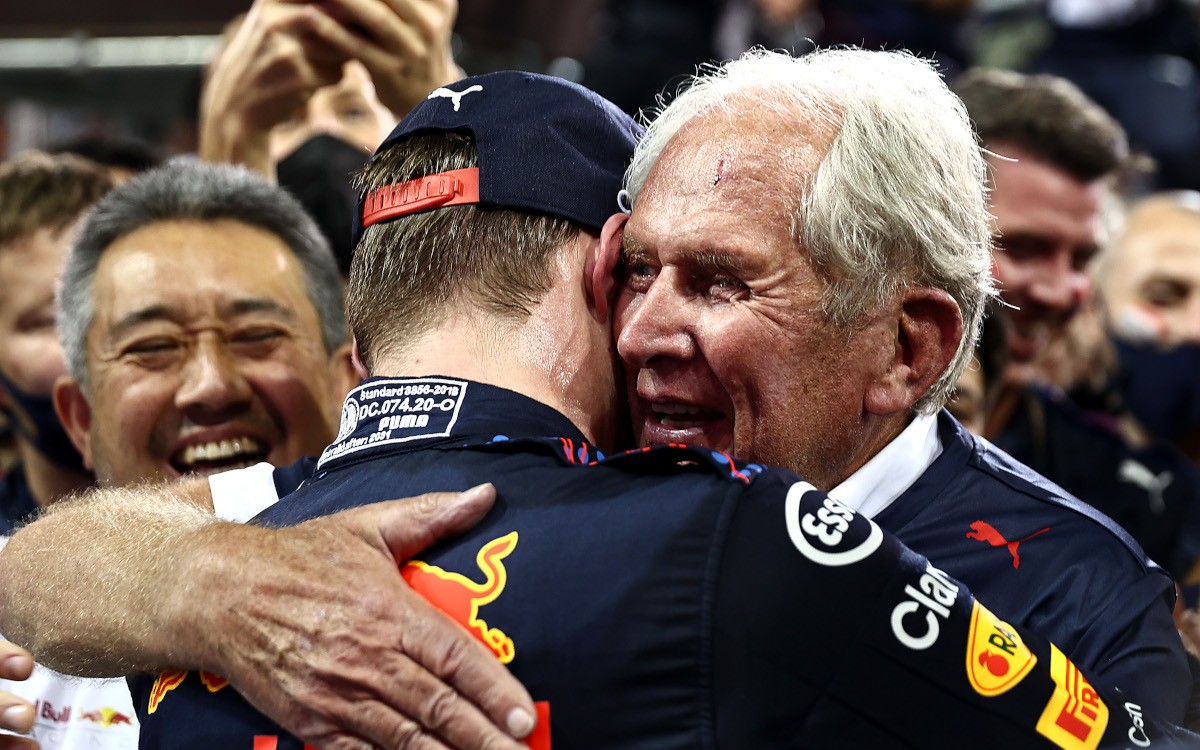 Helmut Marko a Max Verstappen