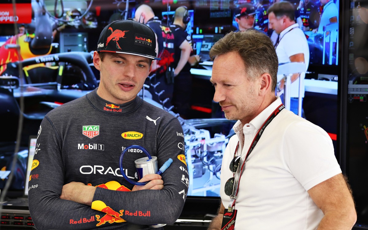 Max Verstappen, Christian Horner