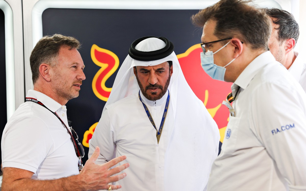 Christian Horner a Mohamed bin Sulajem