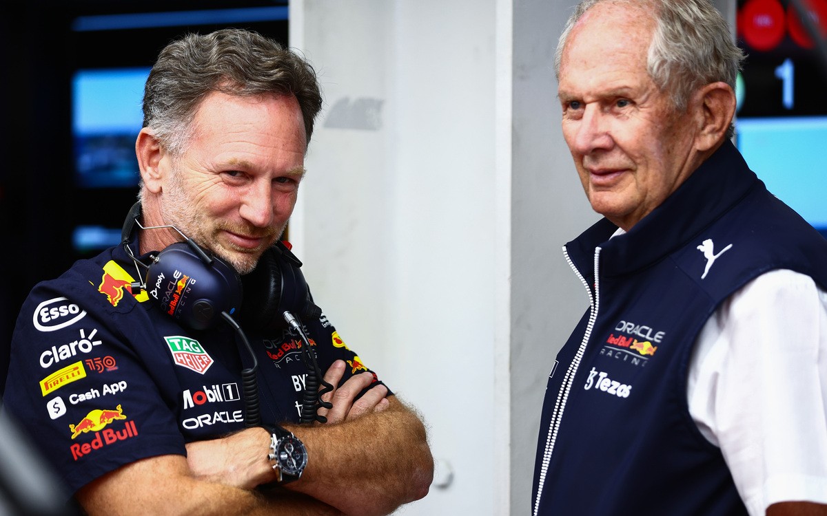 Christian Horner a Helmut Marko