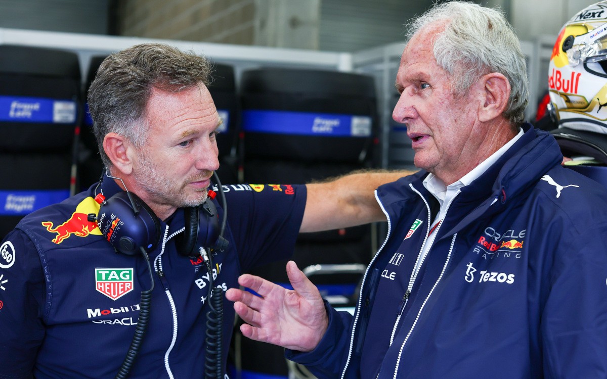 Helmut Marko a Christian Horner