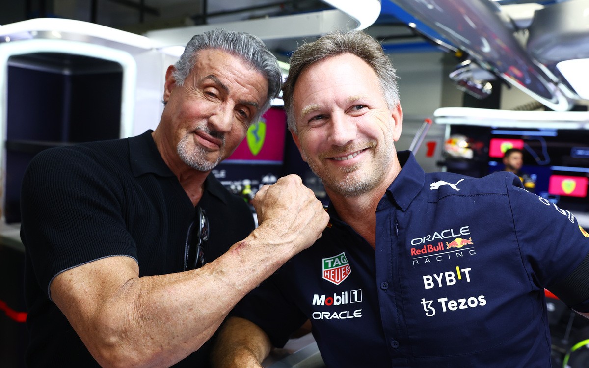 Sylvester Stallone a Christian Horner