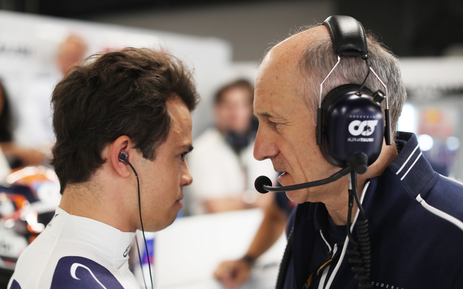 Nyck de Vries a Franz Tost